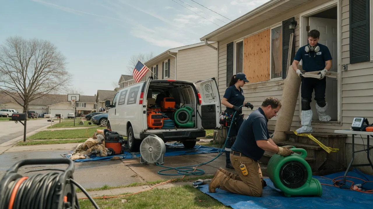 Water Damage Restoration in Port Carbon, PA near me